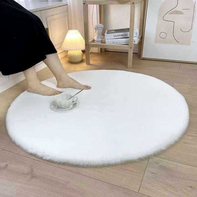 Rabbit fur imitation carpet